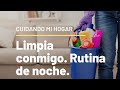 LIMPIA CONMIGO DE NOCHE~Rutinas~RECETA: Salsa Boloñesa ~Organización~Cuidando mi HOGAR💖(Ep 42)