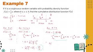 Chapter 6.2 : Cumulative Distribution Function Continuous RV part 2