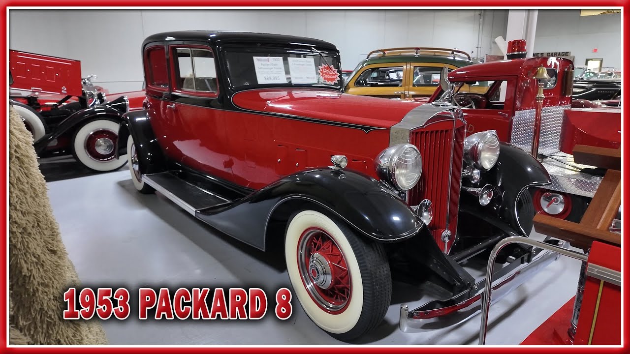 1933 Packard Eight 5-местное купе Ellingson Motorcars