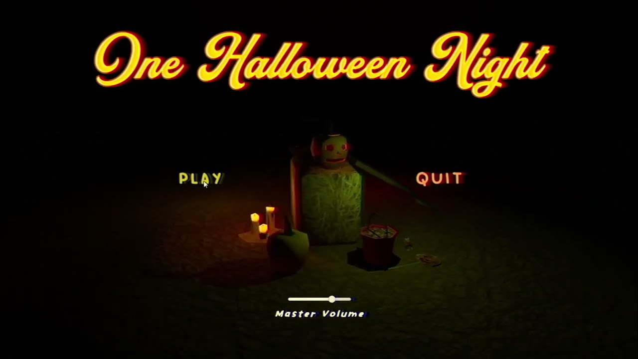 One Halloween Night - Playthrough (Full Game)