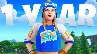 1 Year Competitive Fortnite Progression (Noob to Pro)