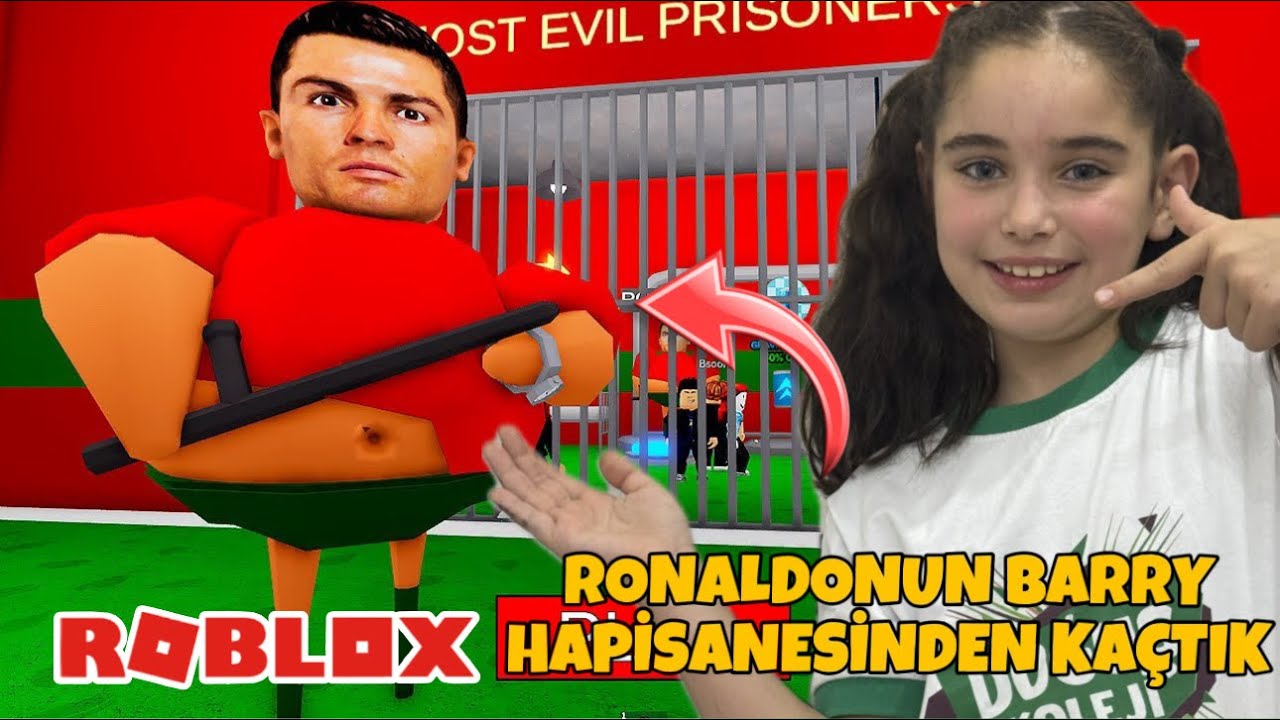 RONALDO BARRY HAPİSANESİNDEN KAÇTIK ELİF İLE ROBLOX