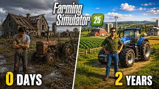 I Survived more than 2 YEARS in AN ABANDONED FARM with 0$! Here's What Happened!?