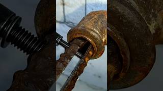 How to Remove a Rusted Nut Easily! π©π€― | Amazing Repair Trick #shorts How to Remove a Rusted Nut Easily! π©π€― | Amazing Repair Trick #shorts