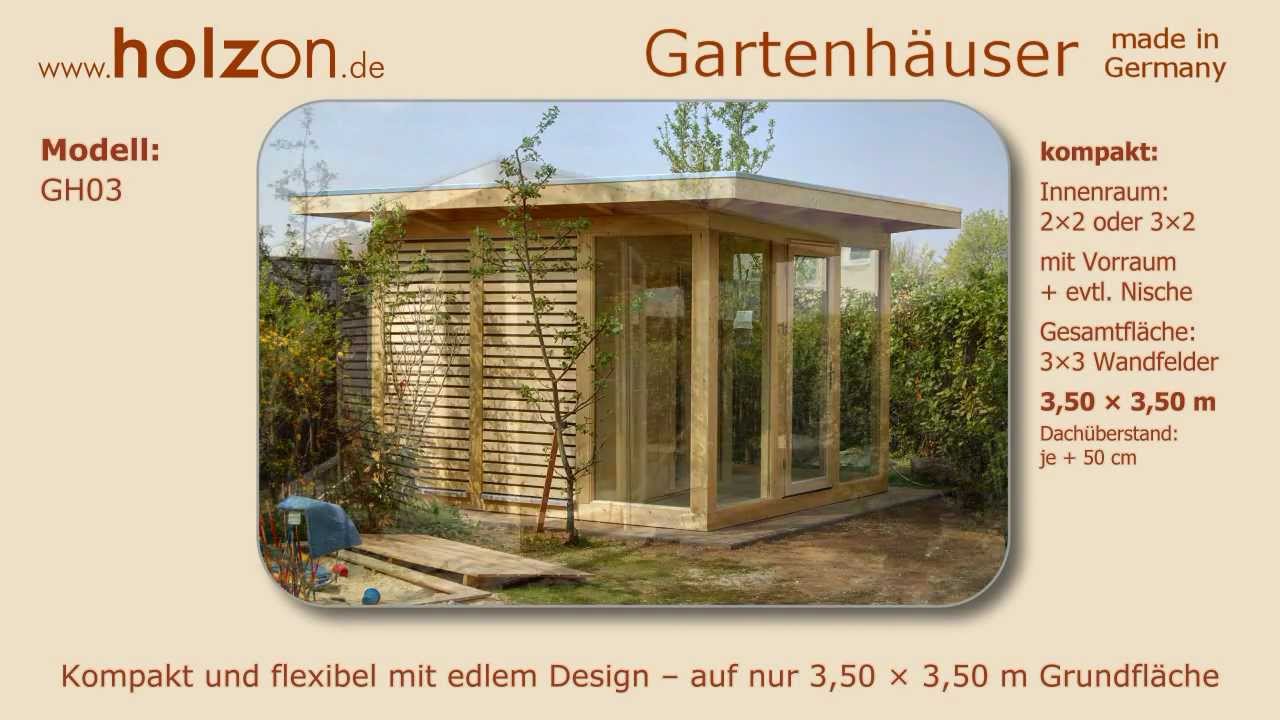Gartenhaus selber bauen / gerätehaus modern holzon design ... Wintergarten modern holz