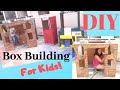 DIY Box Building for Kids | Paulie the Parrot Cameo!