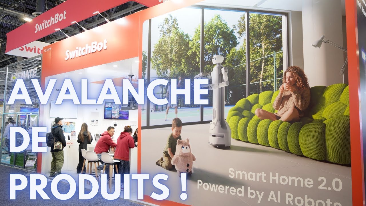 J'ai découvert les nouveaux produits SwitchBot au CES 2026 !