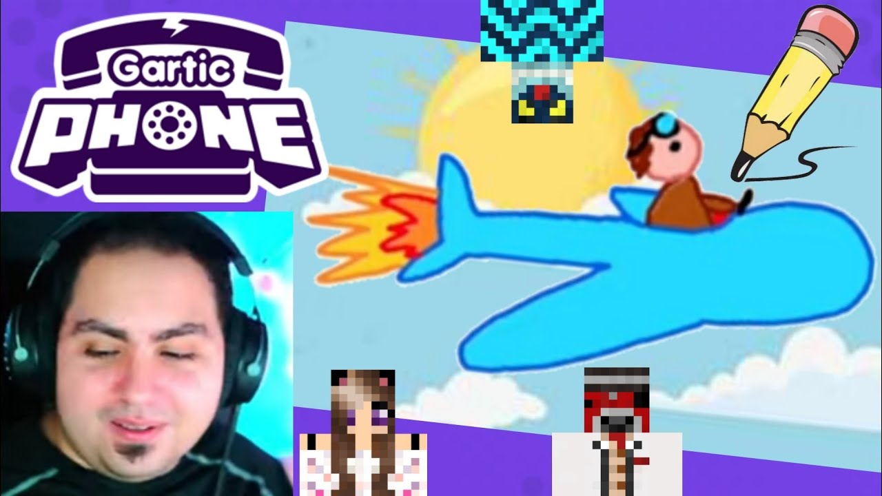 LYON GIOCA A GARTIC PHONE IN LIVE !! - LiveTwitch 🟧LyonWGFLive🟧