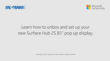 Surface Hub 2S 85" Pop-up Display