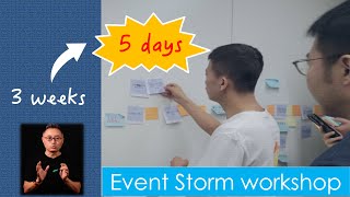 Architecture Design In 5 Days - Event Storm Workshop Explained In 8 Minutes