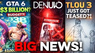 GTA 6 $3B Cost, KCD 2 Devs LOTR RPG, Denuvo Hypervisor Cracked