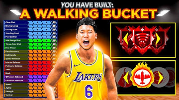 BEST 2-WAY POINT GUARD BUILD in NBA 2K26! LEGEND POSTERIZER + LEGEND LIMITLESS RANGE