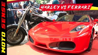 Ferrari Spyder Harley Davidson Fat Boy Spotted In Chennai Moto Sense Ep5