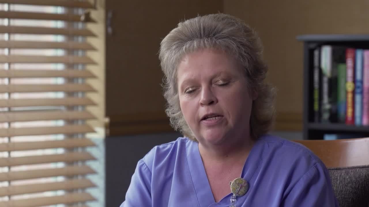 Champion of Caring Trish Pell ManorCare Health Services York