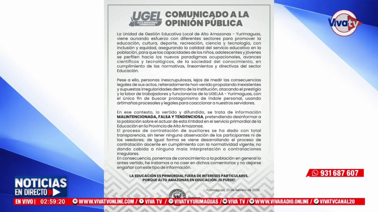 VIVA TELEVISION YURIMAGUAS