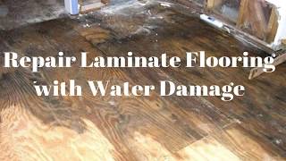 Repair Laminate Flooring with Water Damage at Moreno Valley CA by PL Builders & Restoration
