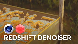 How to apply the denoiser to renders in Redshift Profile