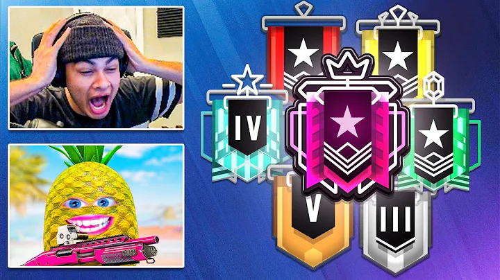 Skittlz & Sir Pineapple 2v2 EVERY RANK in SIEGE