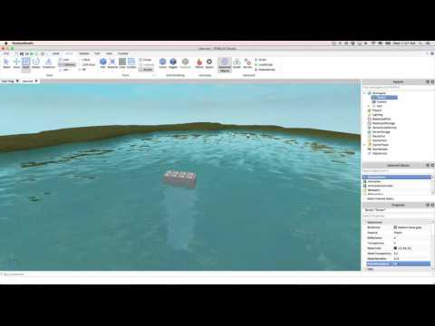 Roblox Smooth Terrain Water Wave Controls Youtube - roblox create ocean