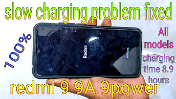 redmi slow charging problem fixed | poco C3, C31 redmi 9, 9a, 9 power slow charging issue solution