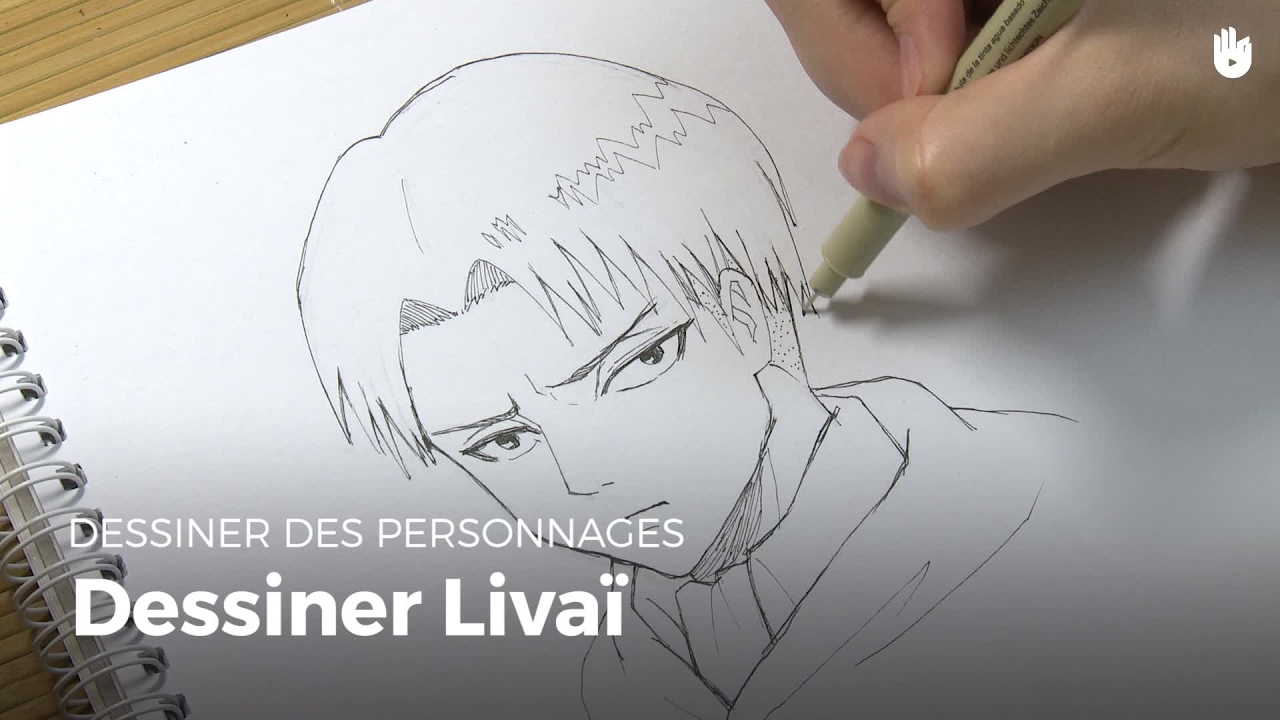 Comment Dessiner Levi Attack On Titan Dessiner Des Personnages