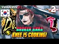 Tekken 8 – KNEE Anna Is Too STRONG! World`s Best KNEE Gameplay!