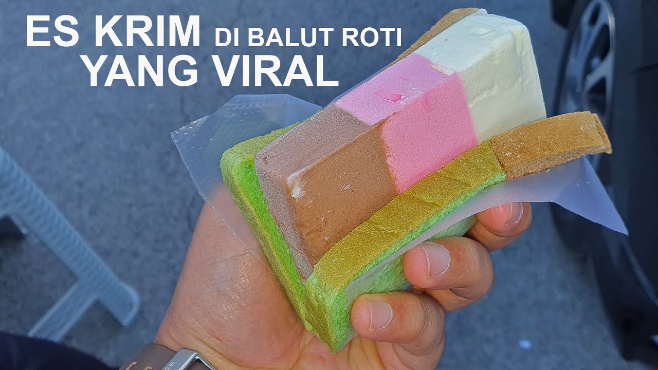 ESPESSIA ES POTONG | ES KRIM DI BALUT ROTI YANG VIRAL, UNTUNGNYA PASTI