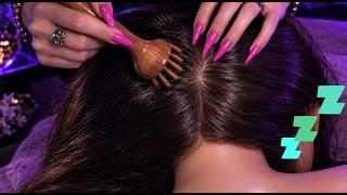 ASMR Ultra Satisfying Hair play | Scalp Scratching & Massage, Realistic Hair Triggers, Deep Tingles