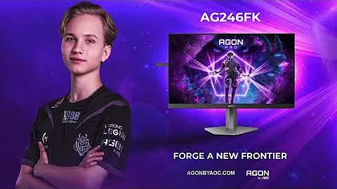 M0nesy forges a new frontier on the AGON PRO 540Hz AG246FK monitor!