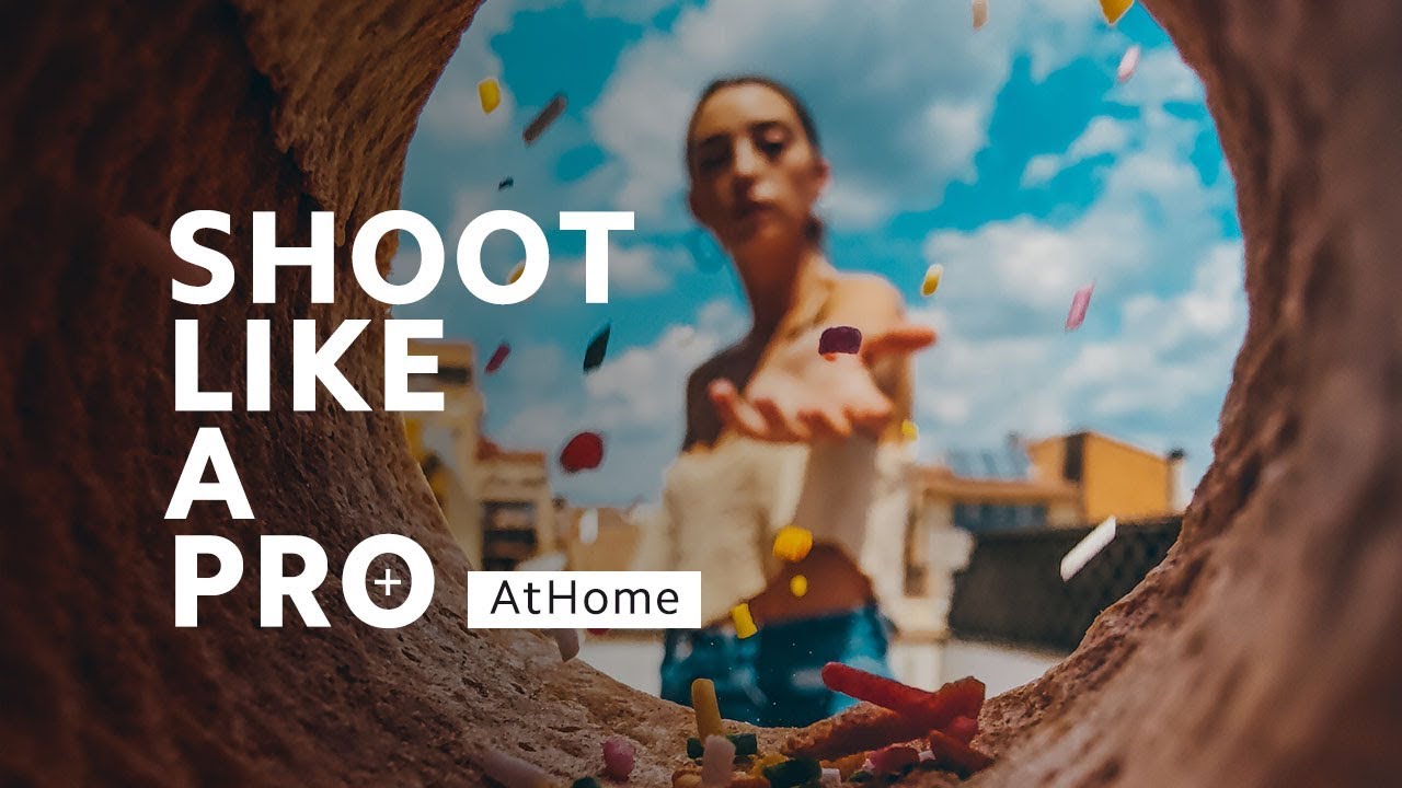 #ShootLikeAProAtHome