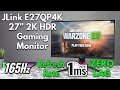 JLINK E27QP4K 27in 2K 165Hz Gaming Monitor - CYBER MONDAY DEAL