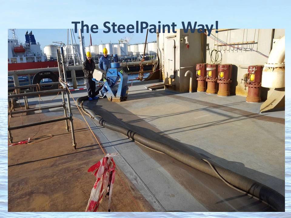 SteelPaint vs Winter in Rotterdam!