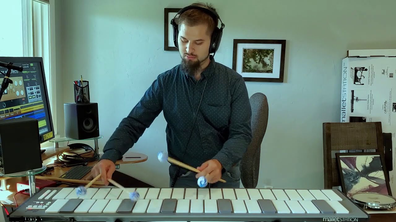 Sunspots Pearl malletSTATION looping in Mainstage YouTube