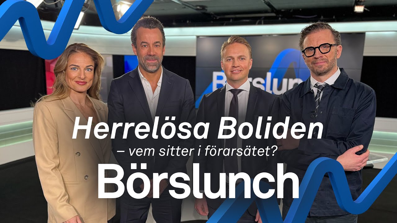 Börslunch: Ägaren som skulle kunna få fason på Boliden