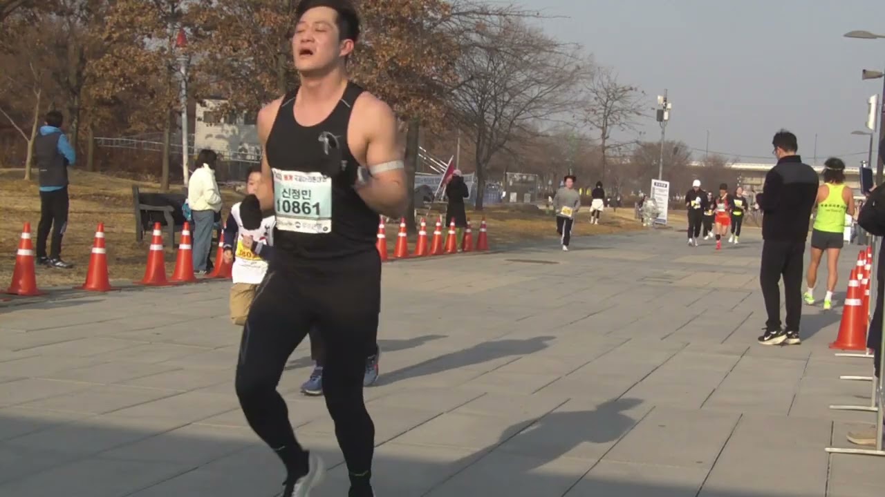 2026 02 21 제23회 희망드림동계국제마라톤 도착영상(우캠)