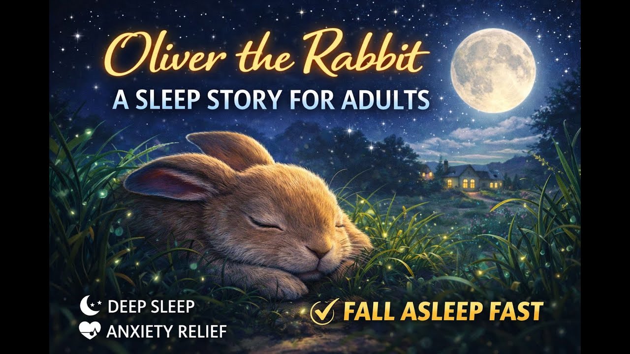 Sleep Story for Deep Rest: Luna's Journey | Guided Sleep Meditation for Adults