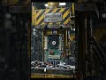 hydraulic press vs playstation 5 💀 circuit board explosion and capacitor sparks in 4k#hydraulicpress