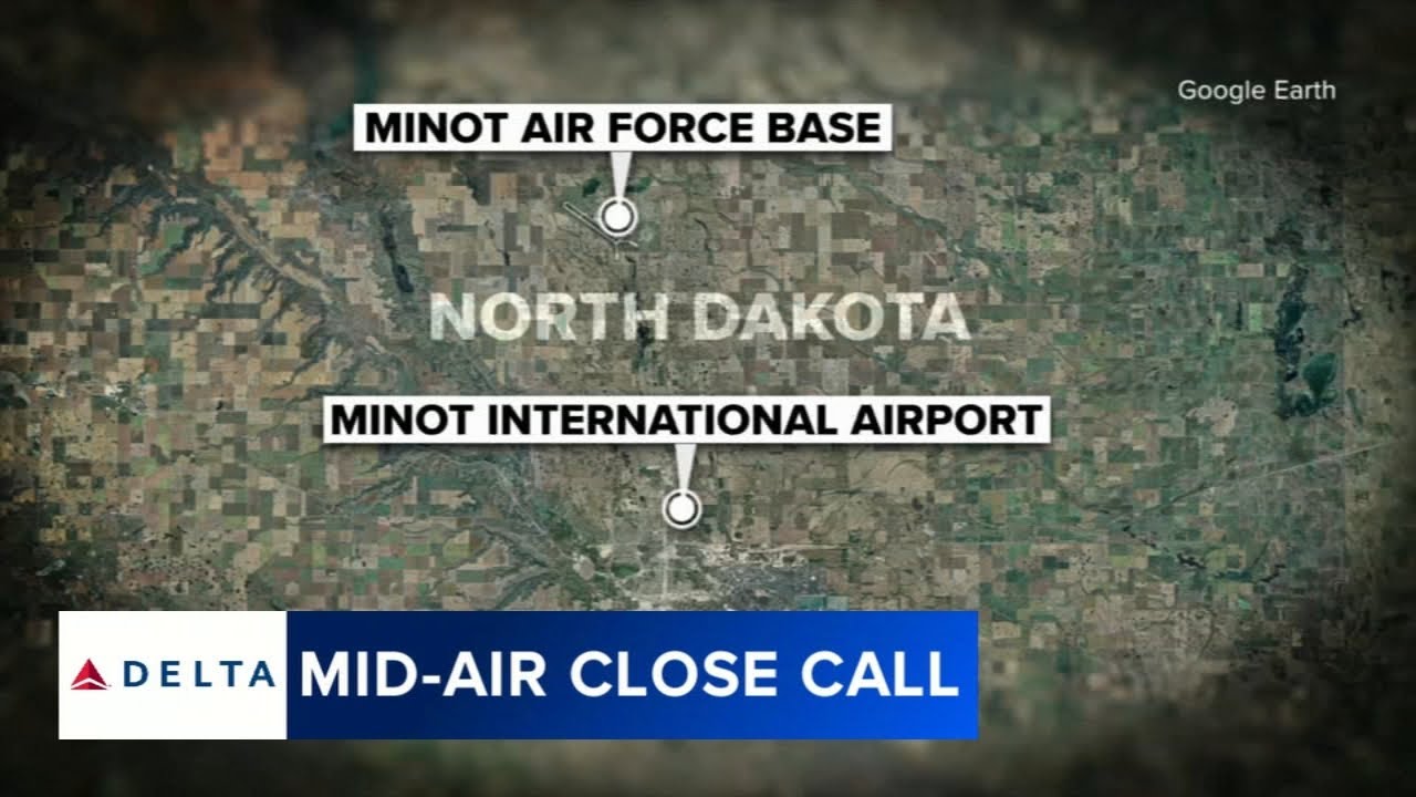 Delta regional pilot makes aggressive maneuver to avoid mid-air collision with B-52 bomber