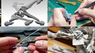 ZBrush EVA-Unit05 & 3rd Angel for 3D Printing by Krez3D