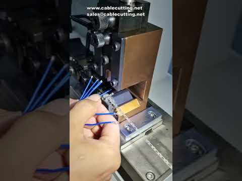 2-Ton Electric Wire Crimping Machine | JST Semi-Automatic Terminal Crimper with Euro Crimping