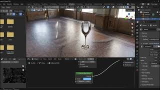 Realistic Glass Material in Blender 5.0