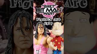 Bret Hart Figures Are Ugly #wwe #wwefigures #wweelites #brethart #90swrestling #wwfhasbro #wwetoys