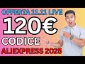 AliExpress Codice Sconto Novembre 2025 | 120€ di sconto sui tuoi acquisti!🛍️