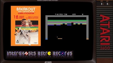 Atari 2600 - BREAKOUT - (Retro Records)