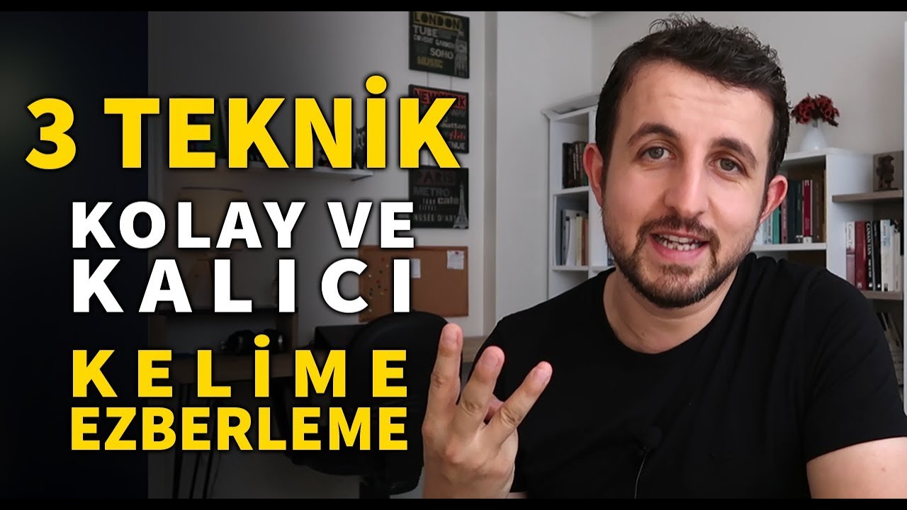 Ready go to ... https://youtu.be/MSVdM93DpQs [ Ä°ngilizce Kelimeler NasÄ±l Daha Kolay ve KalÄ±cÄ± Ezberlenir?]