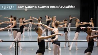 2025 National Summer Intensive Audition