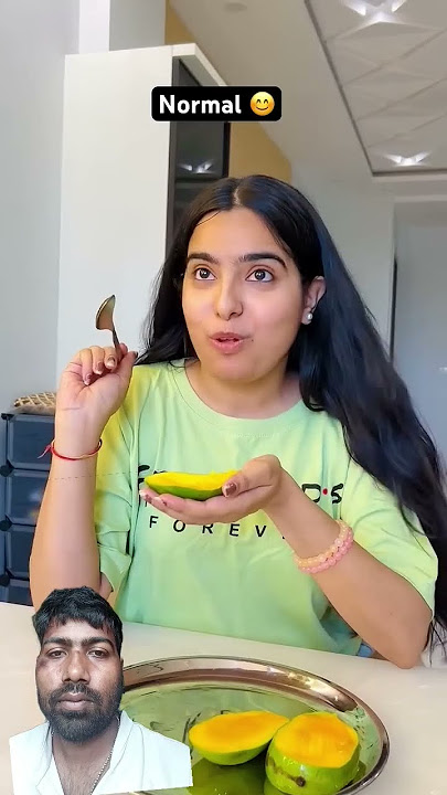 Normal vs legends while eating mango 🤣.                         #shorts #ytshorts