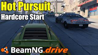 Running From The Law | Hardcore Series ep18 | BeamNG RLS Career Overhaul Mod screenshot 5