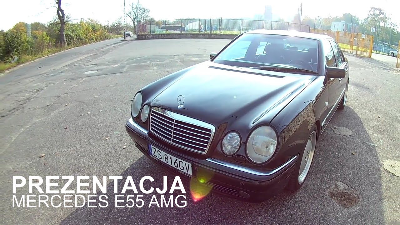 Mercedes E55 AMG (1998) - Prezentacja 60fps