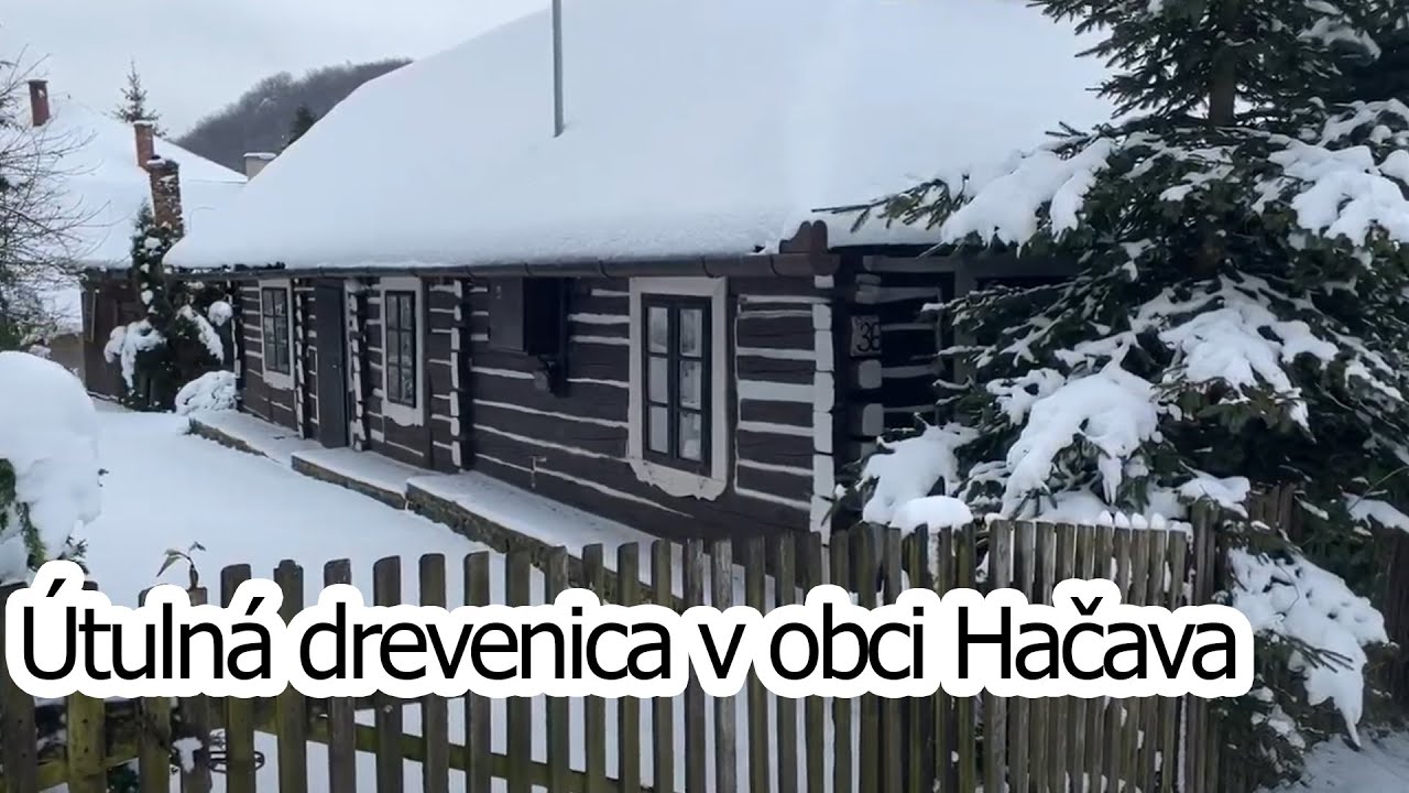 Videoobhliadka: Útulná drevenica v obci Hačava na predaj